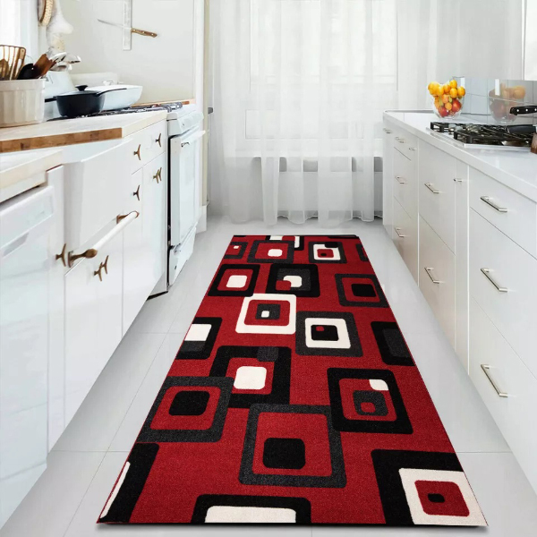 Non Slip Long Hallway Runner Rugs Machine Washable Kitchen Carpet Floor Mats