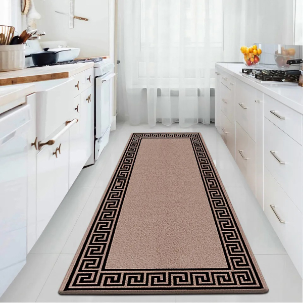 Non Slip Long Hallway Runner Rugs Machine Washable Kitchen Carpet Floor Mats