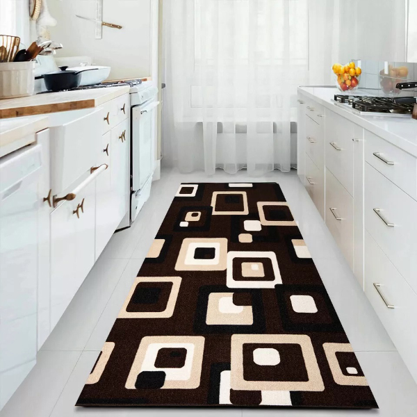 Non Slip Long Hallway Runner Rugs Machine Washable Kitchen Carpet Floor Mats