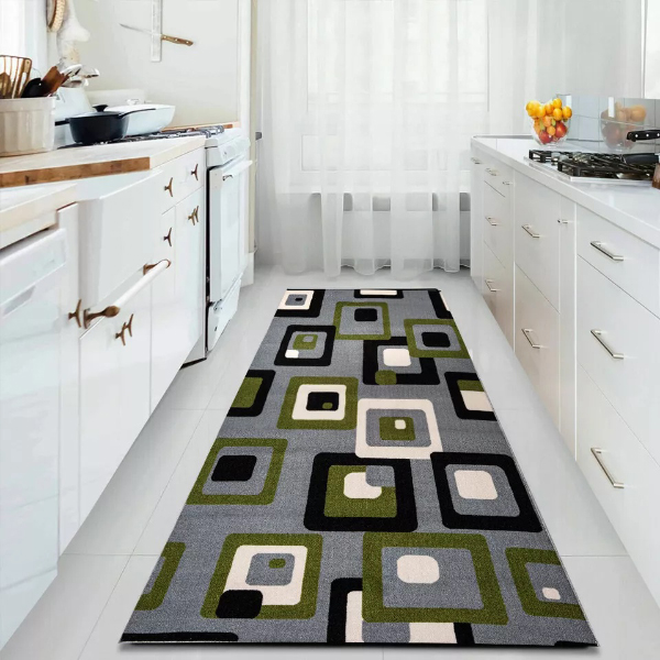 Non Slip Long Hallway Runner Rugs Machine Washable Kitchen Carpet Floor Mats