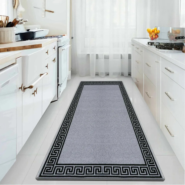 Non Slip Long Hallway Runner Rugs Machine Washable Kitchen Carpet Floor Mats