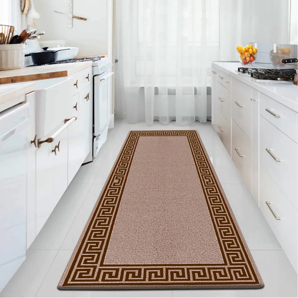 Non Slip Long Hallway Runner Rugs Machine Washable Kitchen Carpet Floor Mats