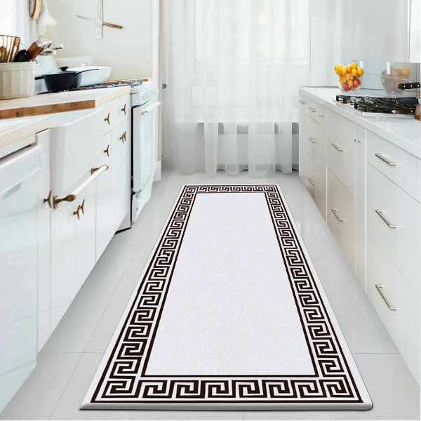 Non Slip Long Hallway Runner Rugs Machine Washable Kitchen Carpet Floor Mats