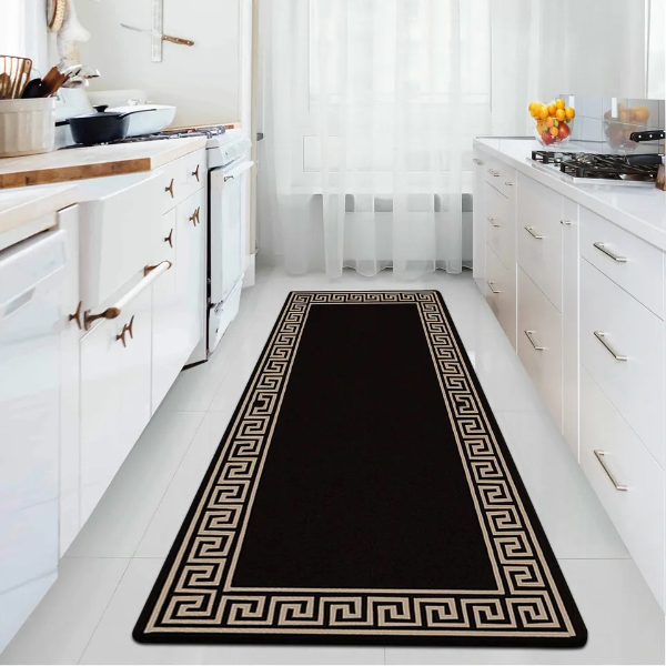 Non Slip Long Hallway Runner Rugs Machine Washable Kitchen Carpet Floor Mats