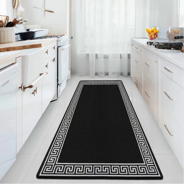 Non Slip Long Hallway Runner Rugs Machine Washable Kitchen Carpet Floor Mats