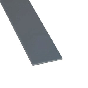 PVC Dark Grey Flat Bar Strips