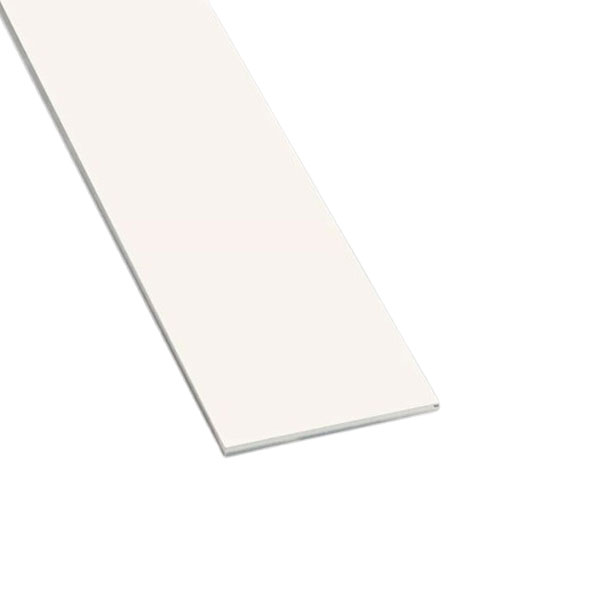 PVC Pastel Cream Flat Bar Strips