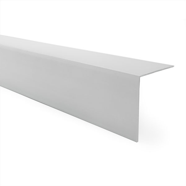 PVC Plastic 1m Long Edge Corner Wall Protective Profile 90 Degree Angle Trim 