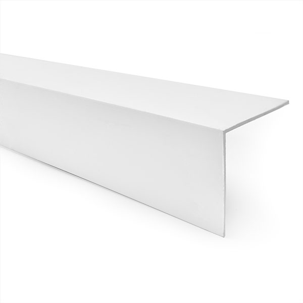 PVC Plastic 1m Long Edge Corner Wall Protective Profile 90 Degree Angle Trim 