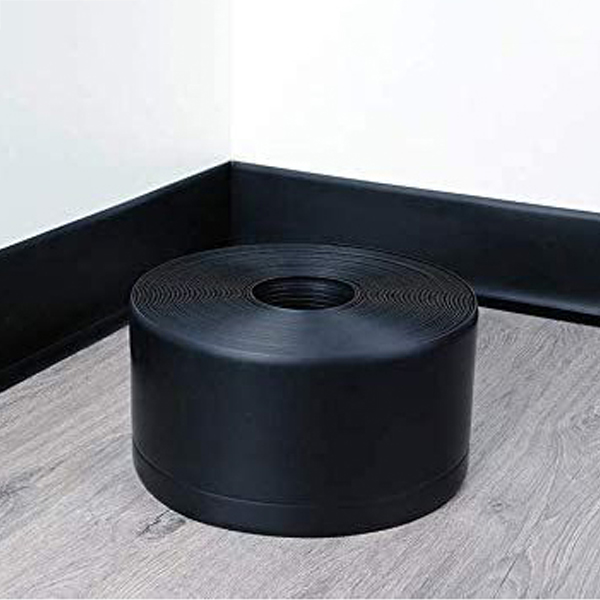 PVC Flexible Skirting Board for Floors & Walls 10m Roll