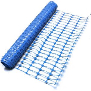 Reusable Blue Plastic Mesh Strong Safety Barrier Fence