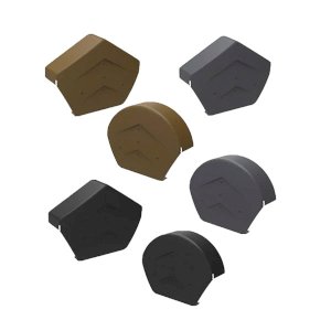 Ridge End Cap for Dry Verge Systems