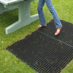 Rubber Grass Matting Anti-Slip for Public Pathways