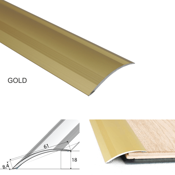 Self Adhesive Aluminium Door Floor Trim, Door Thresholds