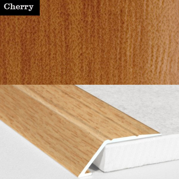 Self Adhesive Aluminium Wood Effect door Threshold Ramp