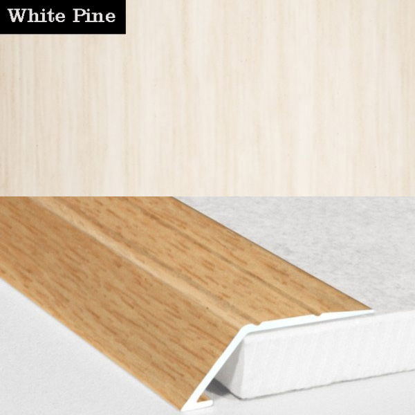 Self Adhesive Aluminium Wood Effect door Threshold Ramp