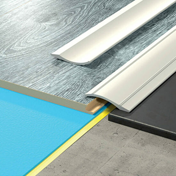 Anodised Aluminium Door Floor Bar Trim Threshold Ramp Self Adhesive