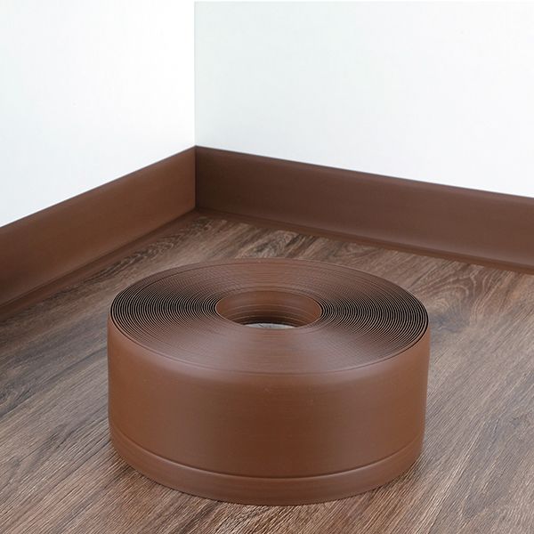 Self Adhesive PVC Flexible Skirting Board For All type of Walls & Surface 5m Long