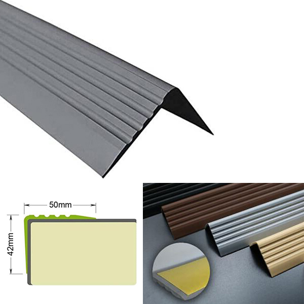 Self Adhesive Stair Nosing Bullnose Stair Nosing Rubber Angle Step Edge