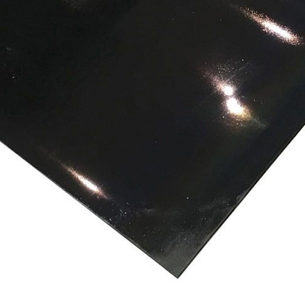 Silicone Sheet Black 500mm Wide Electrically Conductive