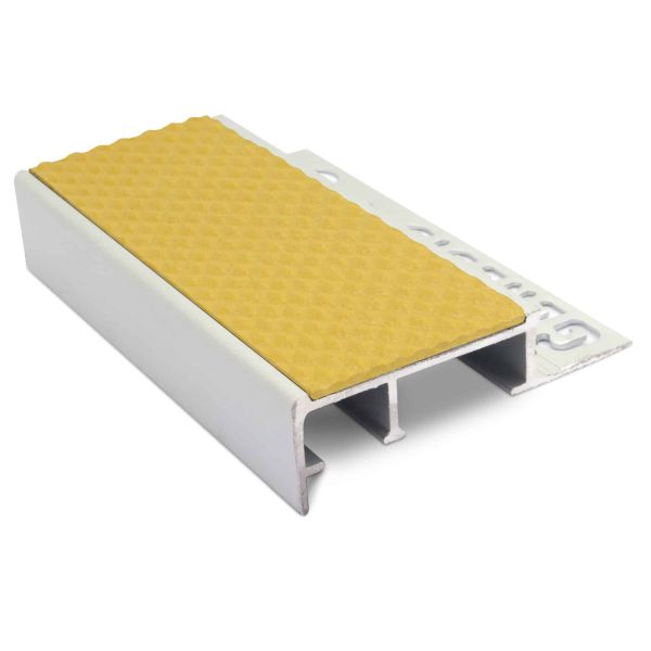 Slimline Ceramic Tile-In Nosing Non Slip Tredsafe 12.5mm