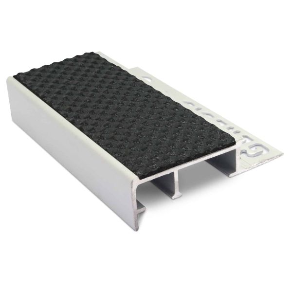 Slimline Ceramic Tile-In Nosing Non Slip Tredsafe 12.5mm