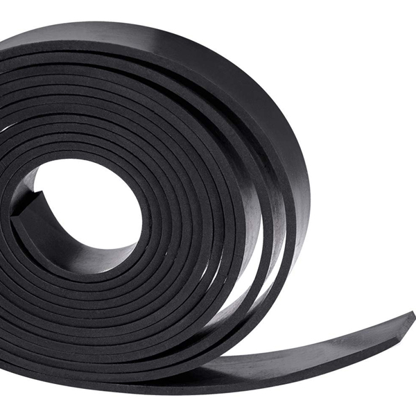 Solid Neoprene Rubber Strip 5m Long