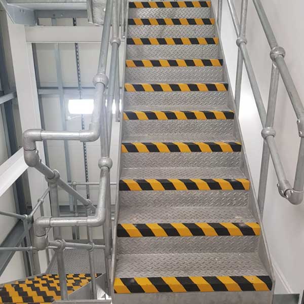 Stair Tread Nosing 55mm Anti-Slip Hard Wearing GRP