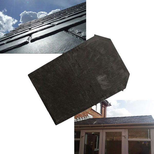 Tapco Plastic Slate Roof Tiles Synthetic Roof Shingles