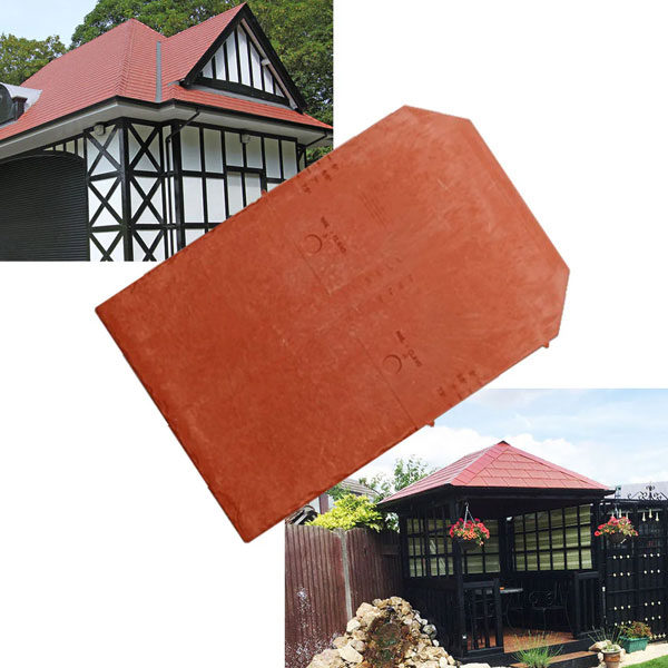 Tapco Plastic Slate Roof Tiles Synthetic Roof Shingles