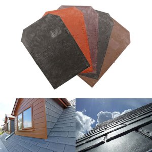 Tapco Plastic Slate Roof Tiles Synthetic Roof Shingles