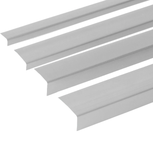 2.5m Unequal Plastic PVC Corner 90 Degree Angle Trim