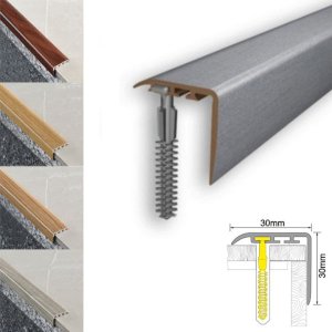 UPVC Stair Nosing Trim for Stair Treads - 30mm x 30mm 