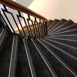 UPVC Stair Nosing Trim – Ideal for High-Traffic Areas in Uk