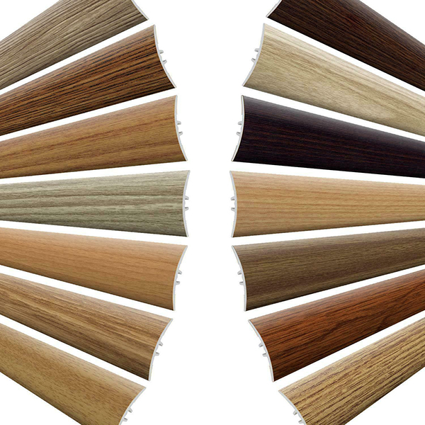 5.4mm Thick UPVC Wood Effect Door Threshold