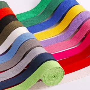 25mm Wide Strong & Tightly Woven Heavy Duty Cotton Webbing Strap 