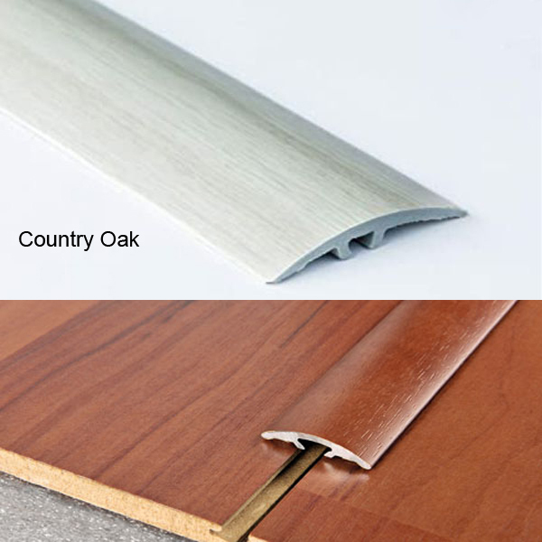 Wood Effect Door Edging Floor Trim Threshold - 40mm Self-Adhesive