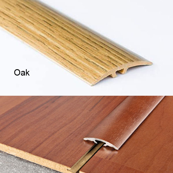 Wood Effect Door Edging Floor Trim Threshold - 40mm Self-Adhesive