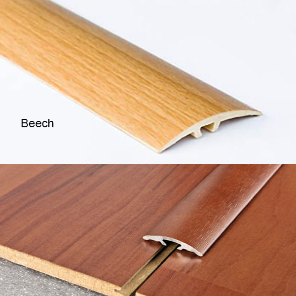 Wood Effect Door Edging Floor Trim Threshold - 40mm Self-Adhesive