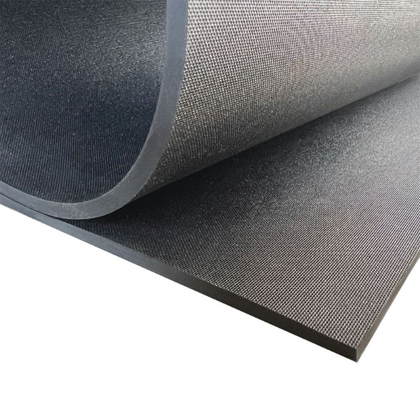 WRAS Approved EPDM Cloth Marked Black Rubber Sheet