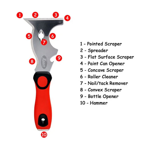 10 in 1 Multi-Purpose Tool