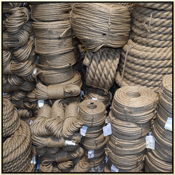 Buy Top Quality 2m Jute Hessian Rope Intricately Braided And Twisted  Boating Sash Garden Decking